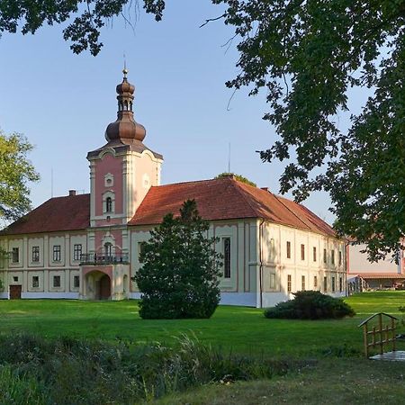 Penzion Zámek Lešany Netvořice Exterior foto