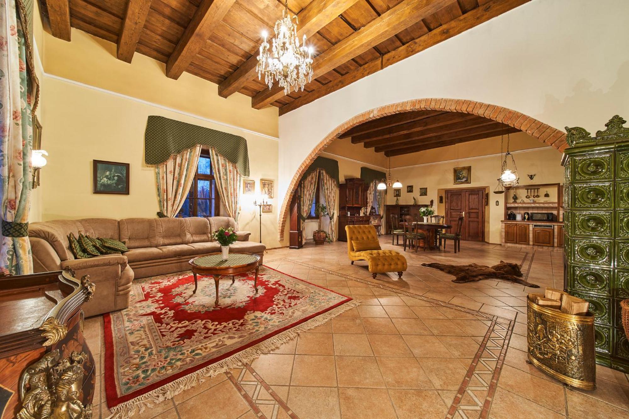 Penzion Zámek Lešany Netvořice Habitación foto